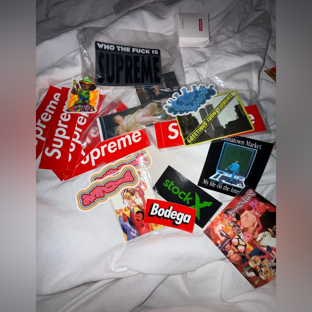 Supreme sticker bundle